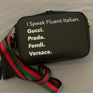 Ispeak fluent Italian - Crossbody bag